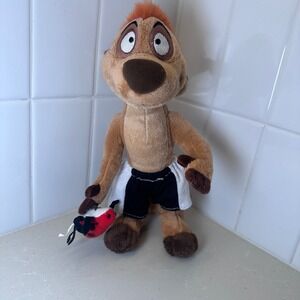 The Lion King Timon Plush Doll 10" Bug‎ Snack Black Shorts Disney